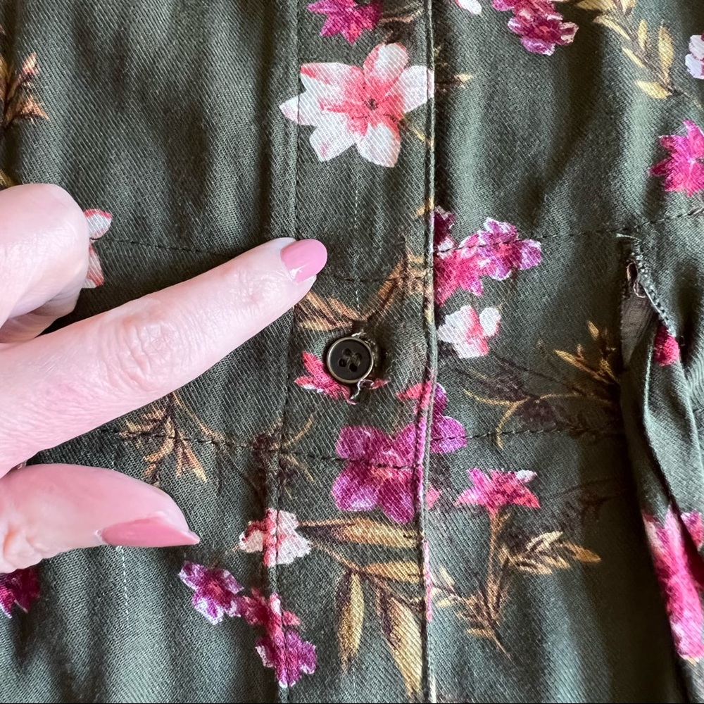 *SOLD* NWOT BP. Floral Midi Dress Sz S - Picture 9 of 13